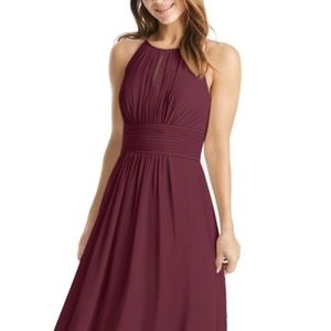 Azazie Bonnie Bridesmaid Dress in Cabernet